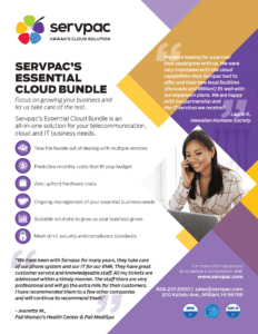 Essential cloud bundle brochure
